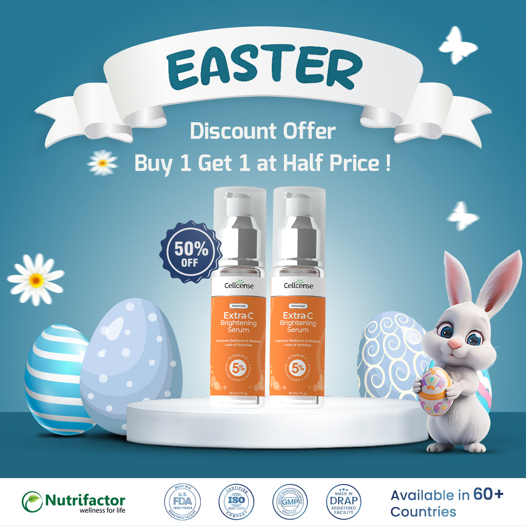 Extra C Serum Easter offer | Buy 1 Get 1 at Half Price