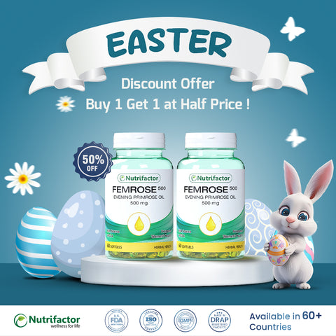 Femrose 500 Easter Offer | Buy 1 Get 1 at Half Price