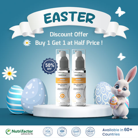 Vitamin C Serum Easter Offer | Buy 1 Get 1 at Half Price